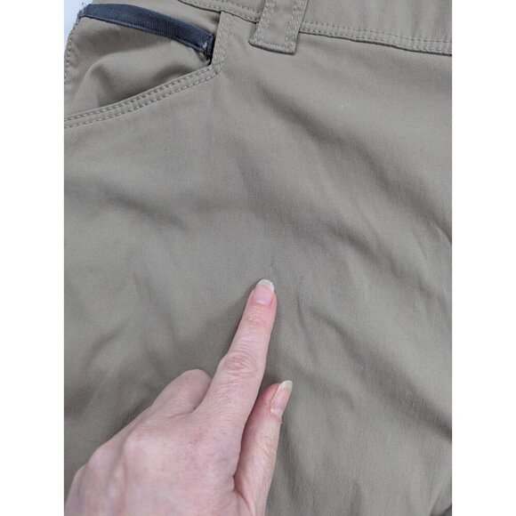 Columbia Mens Cargo Pants In Beige Size 36W 32L Lightweight - Picture 5 of 7